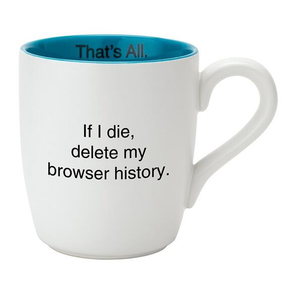 thats all Other - Funny Humor That's All White 16oz Coffee Mug start your work day with a laugh